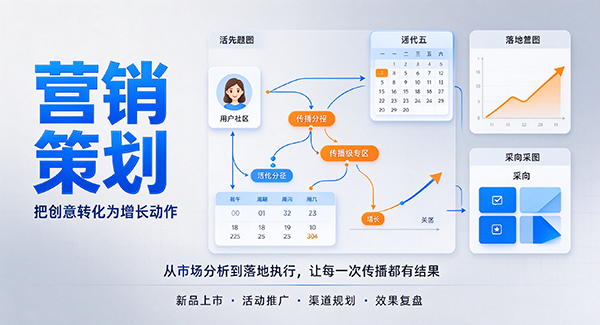 鹤城区营销策划